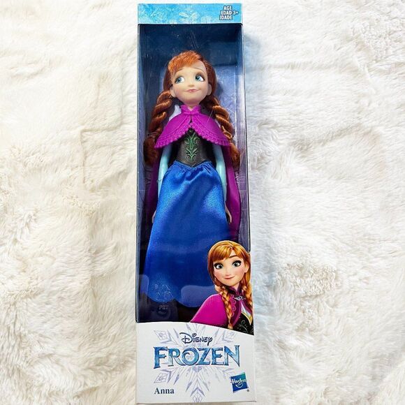 🔮 5/$25 Hasbro Disney‎ Frozen Anna Doll - Picture 1 of 5